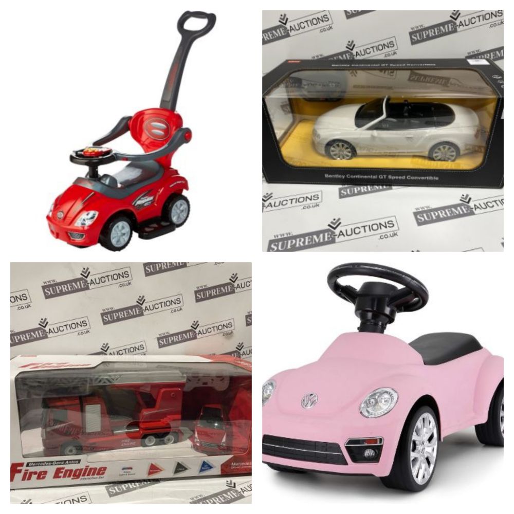 Trade Lots of New Ride On Toys, Remote Control Cars and Fire Engines, Little Tike Ride on Toys and much more