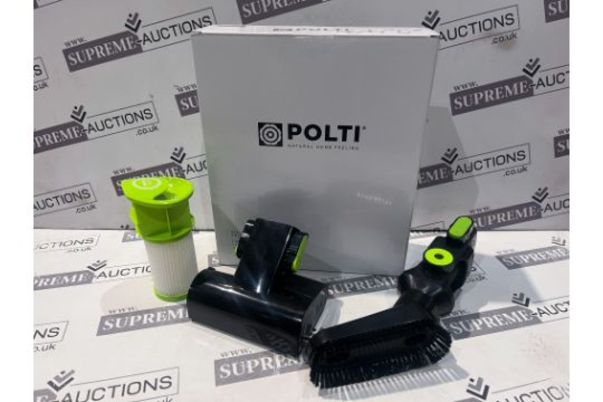 2 X BRAND NEW POLTI SR110 ACCESSORIES KIT INCLUDING MOTORIZED MINI BRUSH, FLEXIBLE BRUSH AND HEPA