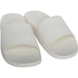 4 X BRAND ENW FITFLOP IQUSHION SLIDERS SIZE 8 CREAM R5-7
