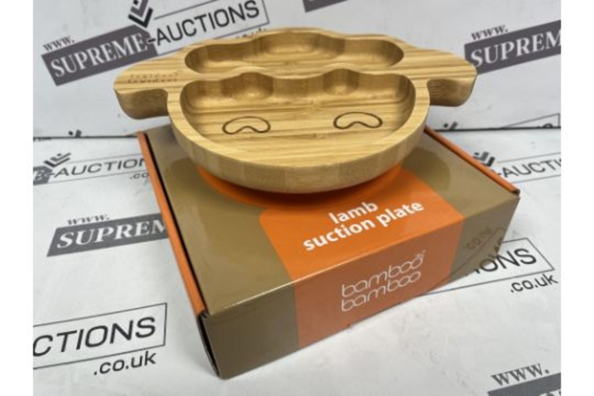 10 X BRAND NEW BAMBOO BAMBOO LAMB SUCTION PLATES RRP £17 EACH S1-9