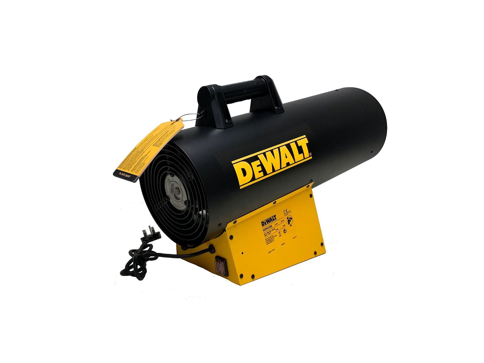 Trade Lot 5 x Brand New DEWALT DXH125 G-Type Forced Air Propane Heaters, DEWALT DXPH125E 22 - 37