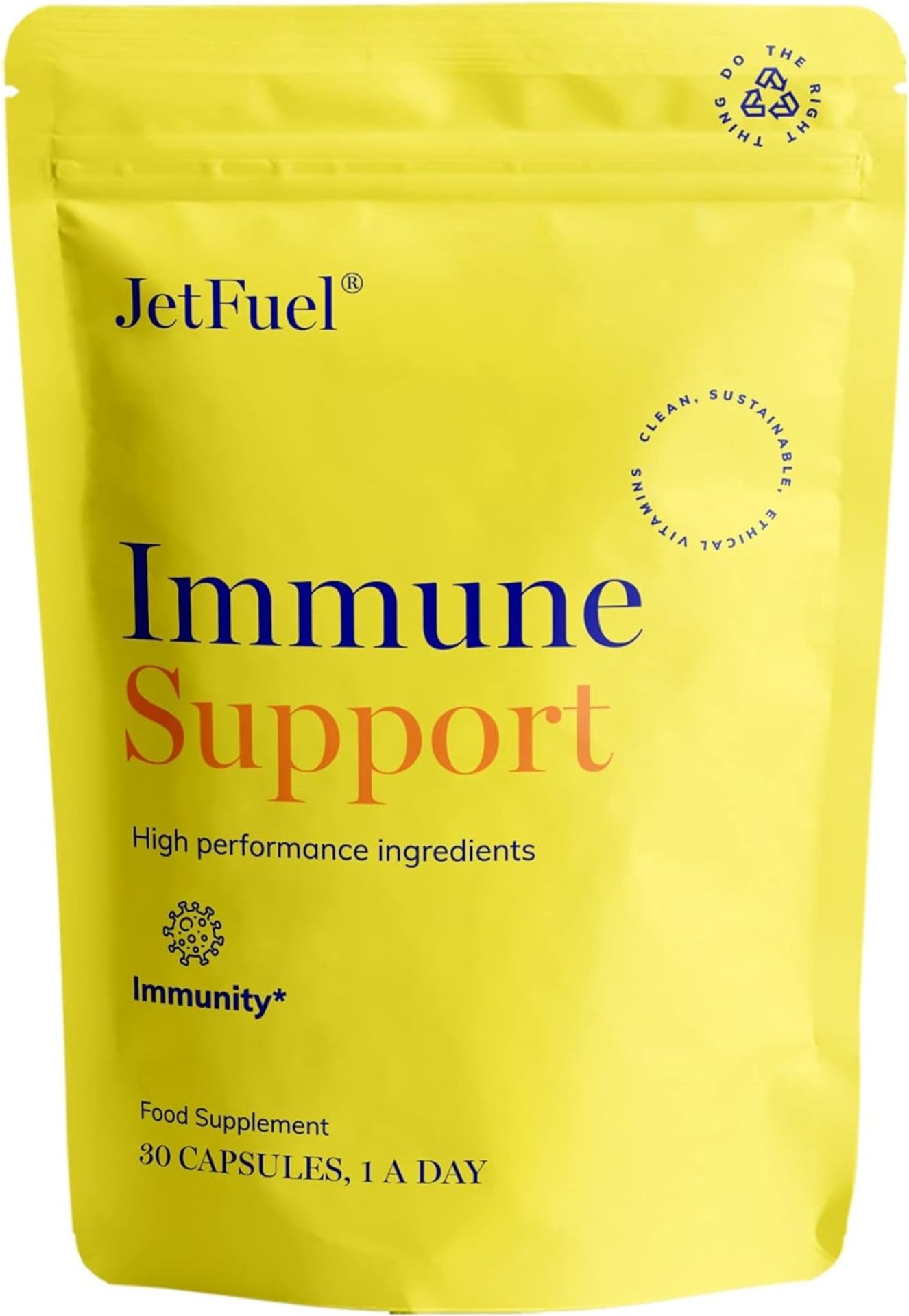 50x PACKS OF 30 JETFUEL IMMUNE SUPPORT VITAMIN CAPSULES. (OFC). Multivitamins Minerals and