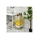 6 Drawers Storage Trolley with 4 Wheels for Makeup Beauty Salon. - SR37 (206/30)