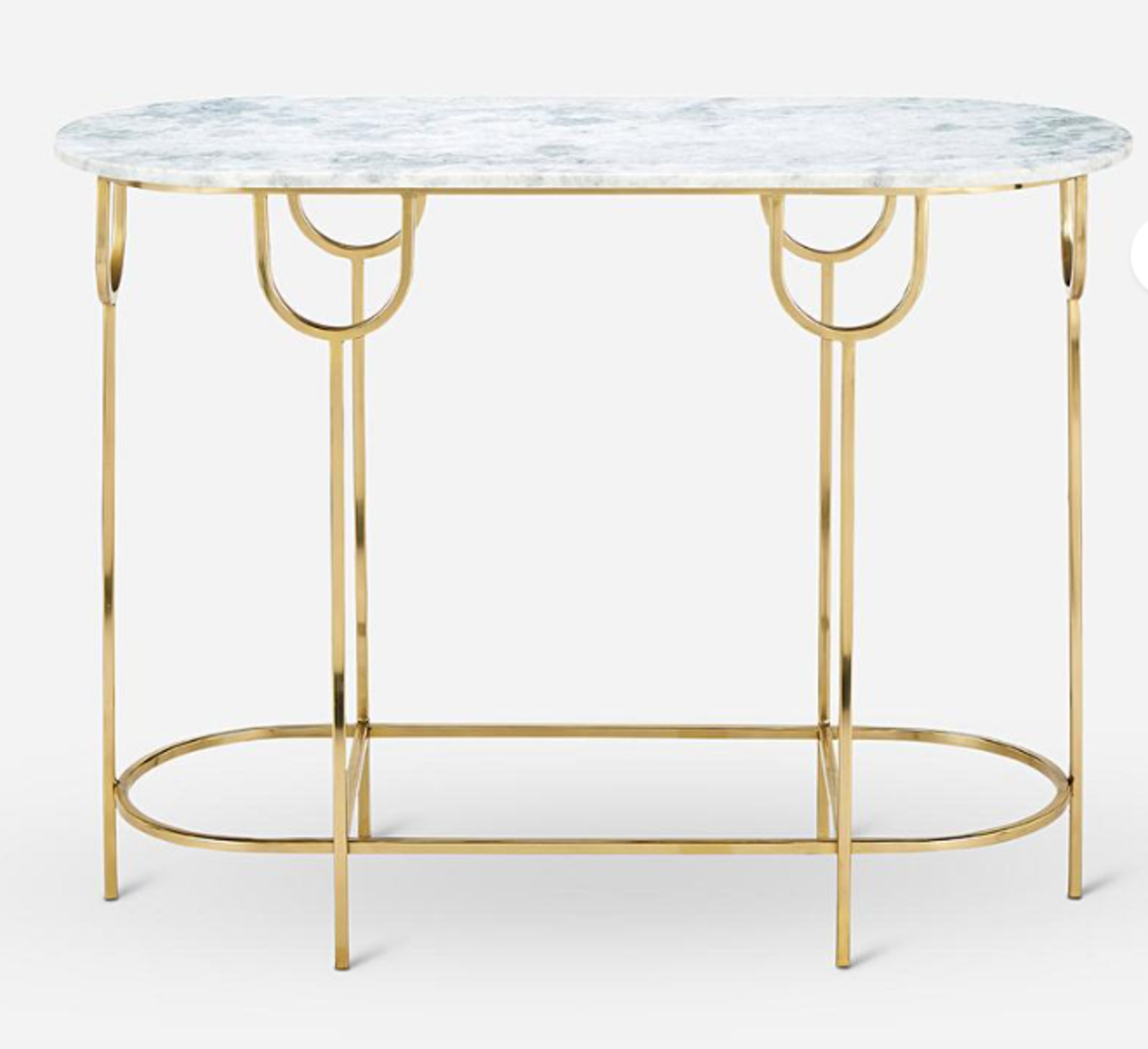 Sophia Marble Console Table. - SR49. RRP £379.00. (91/28) The Sophia Marble Living Range is the