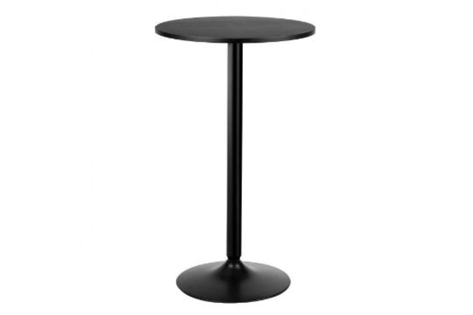 Modern Bar Table with Round Top for Living Room, Restaurant and Bistro. - SR35. (78/30)