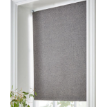 Brushed Blackout Roller Blind. - SR49. RRP £45.00. (48/28) A combination of on trend plain colours