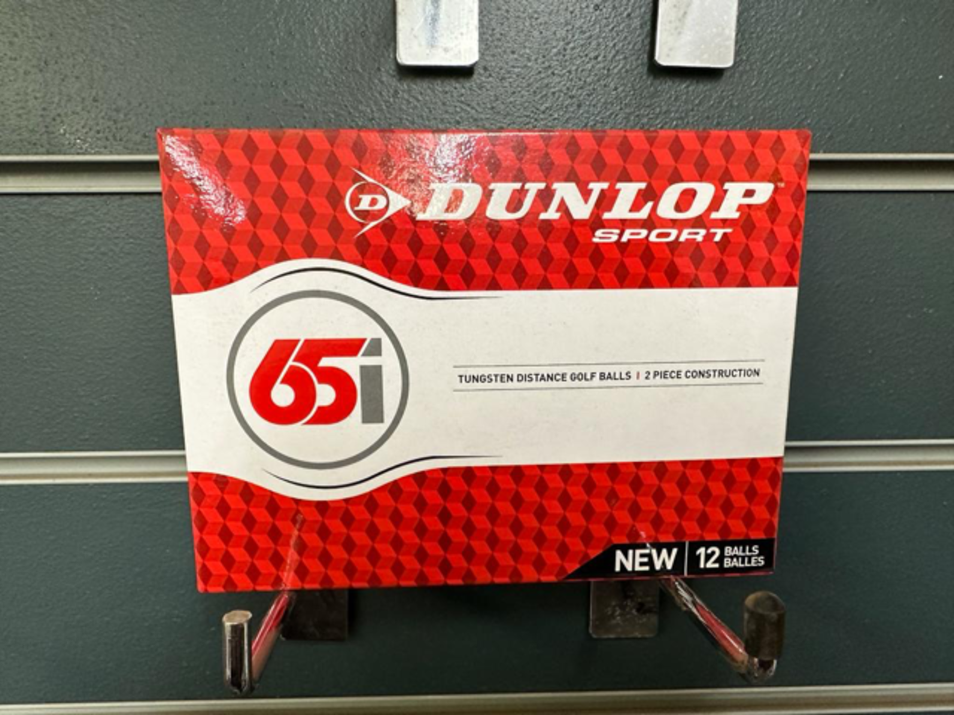 4 X BRAND NEW BOXES OF 12 DUNLOP 65I TUNGSTEN DISTANCE GOLF BALLS (AM)