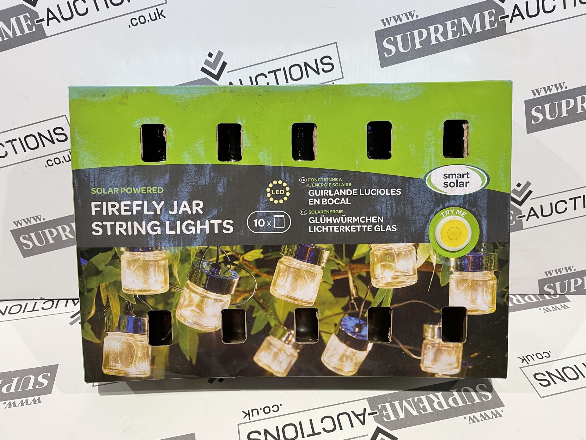 5 X SETS OF 10 FIREFLY JAR STRINGLIGHTS S1-31