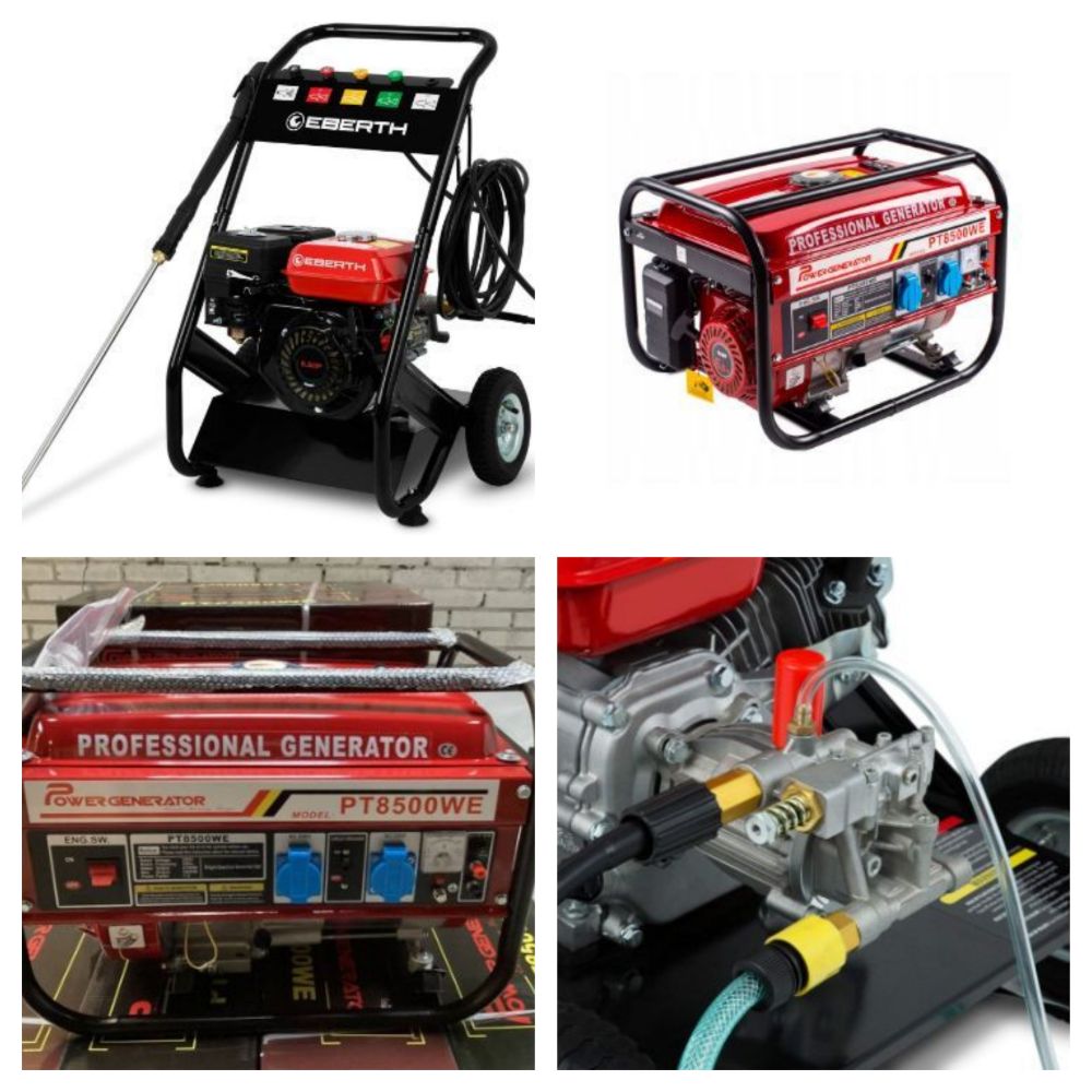Liquidation Sale of New & Boxed Petrol Generators & Jet Washers in Single & Trade Lots - Delivery Available!