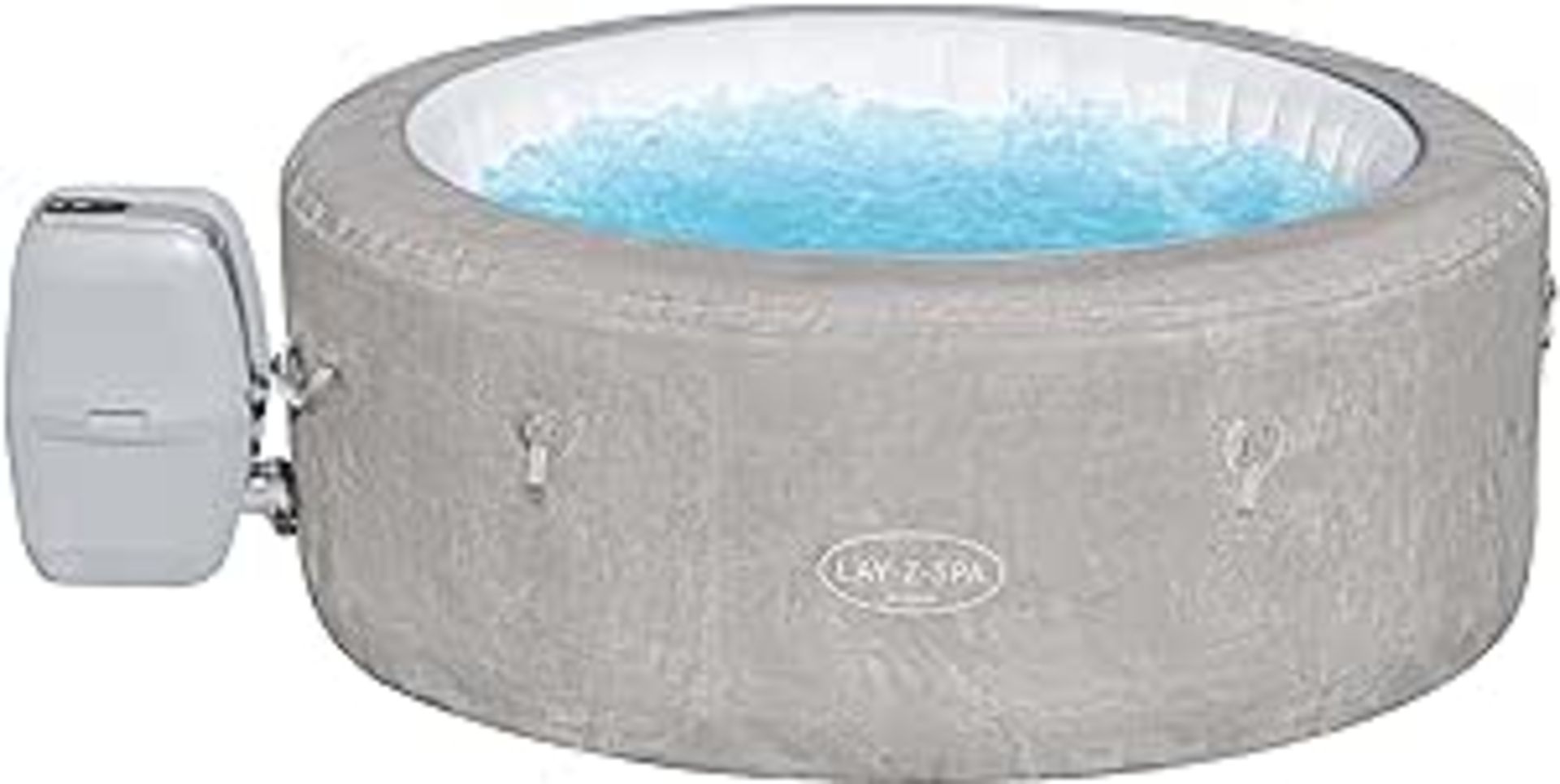 Lay-Z-Spa Zurich 4 person Inflatable hot tub- RRP £323 (LOCATION - H/S R 6.8) The Zurich AirJet™