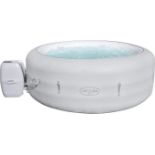 Lay-Z-Spa 60011 Vegas Hot Tub with 140 AirJet Massage System Inflatable Spa with Freeze Shield