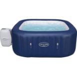 Lay-Z-Spa Hawaii Hot Tub, 140 AirJet Massage System Inflatable Spa with Freeze Shield Technology and