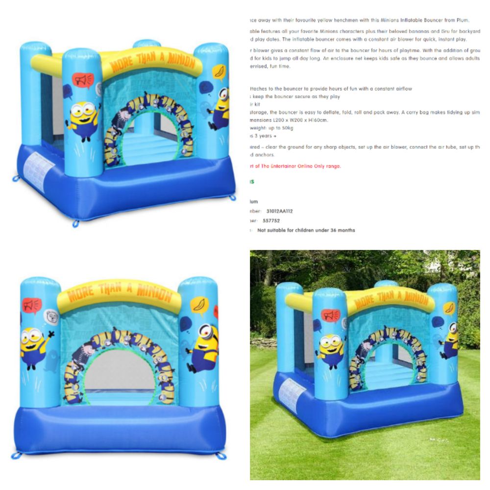 Trade & Single Lots of New & Boxed Bouncy Castles - Delivery Available