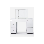 Trade Lot 4 x New & Boxed Luxury Deco Assembled Mirrored Dressing Table. RRP £599 each. The Mirage