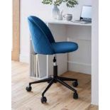 NEW & BOXED KLARA Office Chair - Navy. RRP £199 each. The Klara Office Chair is a luxurious and