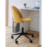 NEW & BOXED KLARA Office Chair - Ochre. RRP £199. The Klara Office Chair is a luxurious and