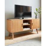 BRAND NEW PEYTON Oak Wide TV Unit. RRP £599 EACH. Part of At Home Luxe, the Peyton Oak Wide TV