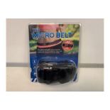 60 X NEW PACKAGED 'THE MICRO BELTS' HAND CARRY BELT CAN BE EXPANDED TO HOLD ANY SIZE OF