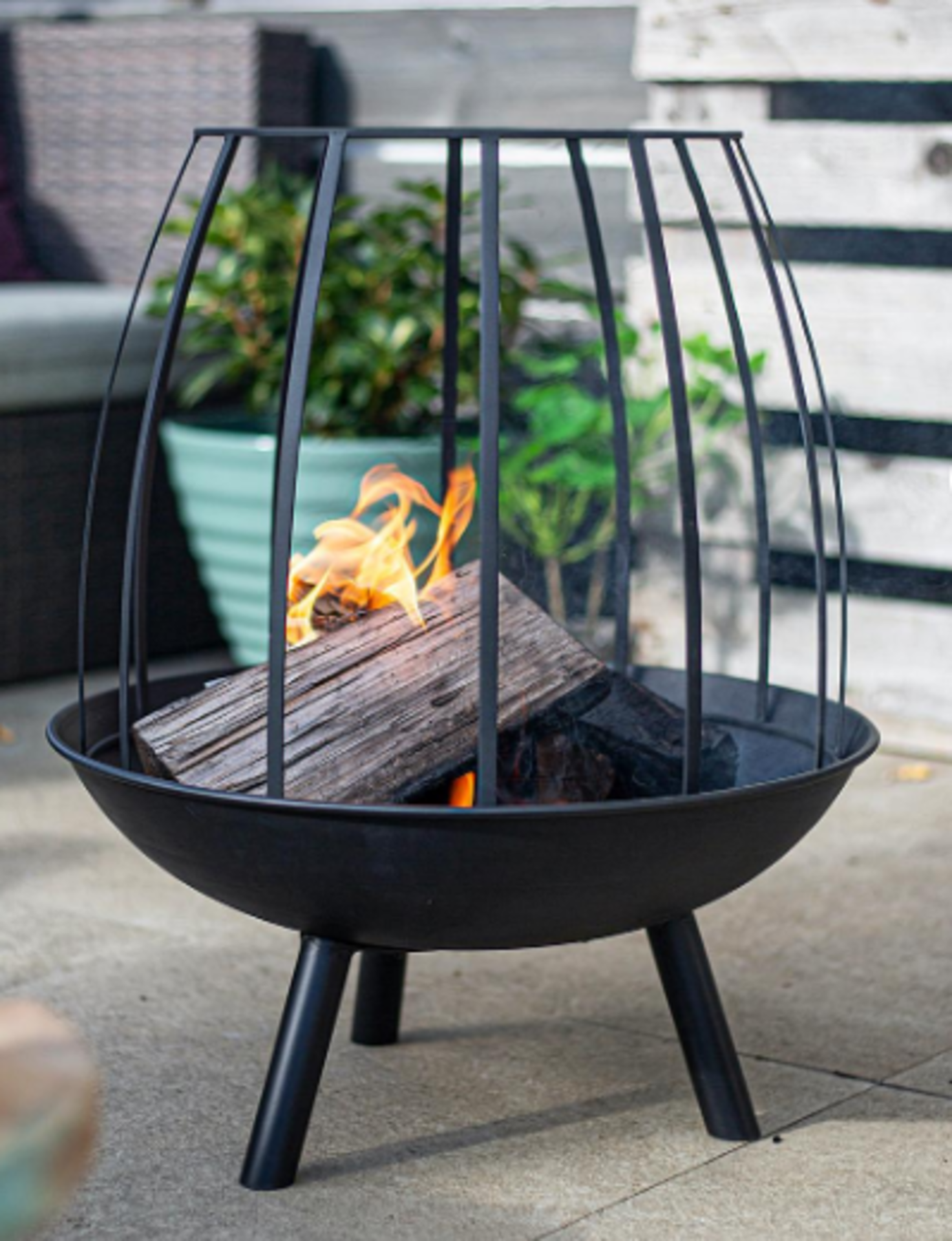 Trade Multi Pallet Lot 348 x Brand New & Boxed La Hacienda Circular Open Firepit. RRP £139.99