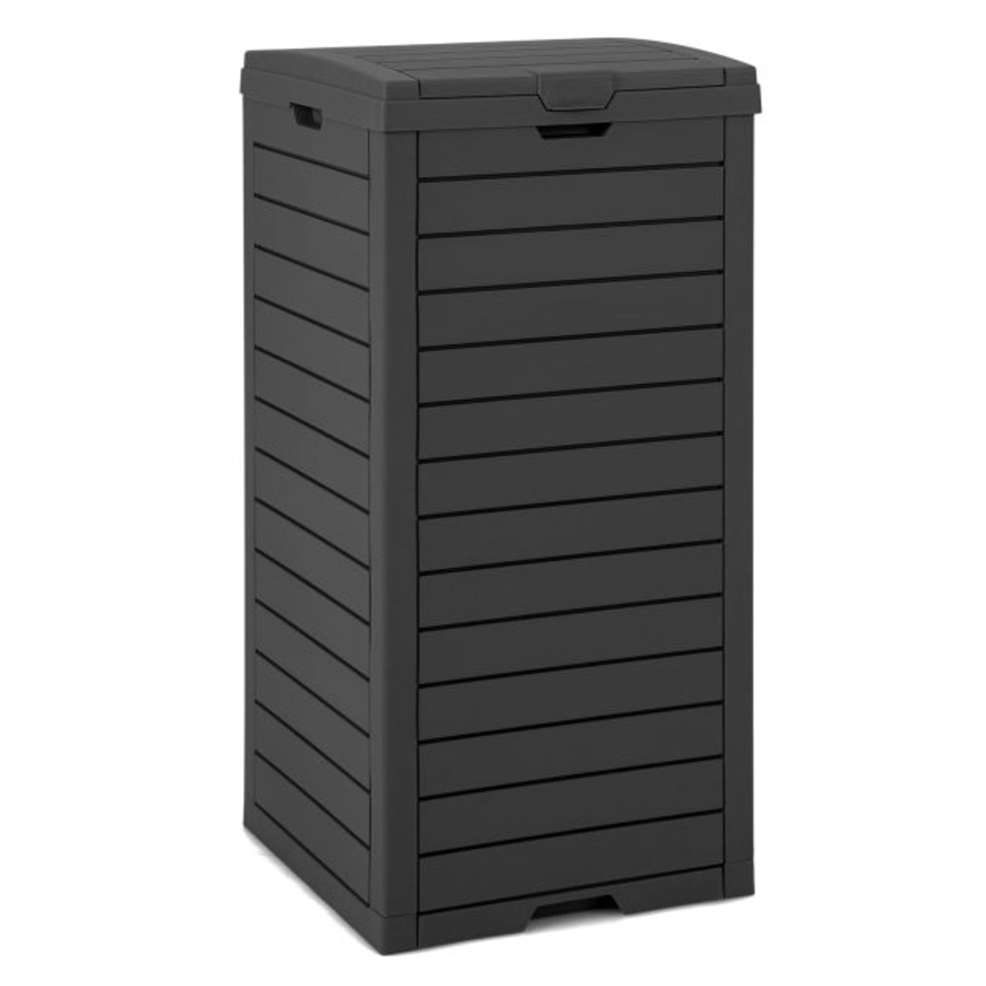 d117.5 L Gallon Large Trash Bin with Lid and Pull-out Liquid Tray for Backyard. - SR36. Are you
