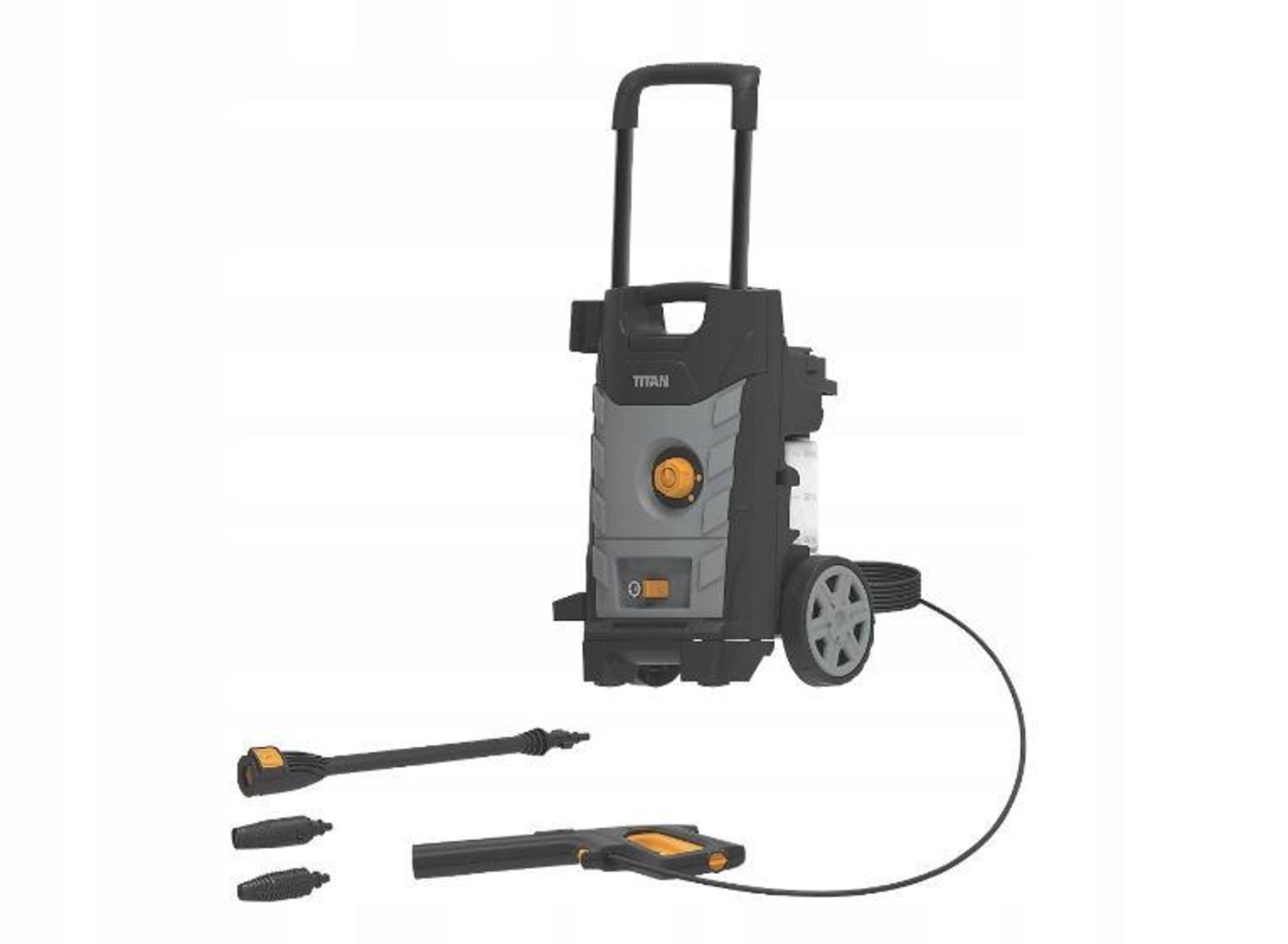 Titan 140 Bar 1800 W Pressure Washer (LOCATION – H/S R 3.4) Compact washer with space-saving