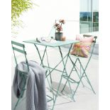 BRAND NEW Palma Bistro Bar Set SPEARMINT. RRP £159 EACH. Liven up your garden or balcony with this