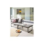 BRAND NEW LUXURY EXTENDABLE PATIO BENCH. RRP £225. This contemporary extendable bench is a multi