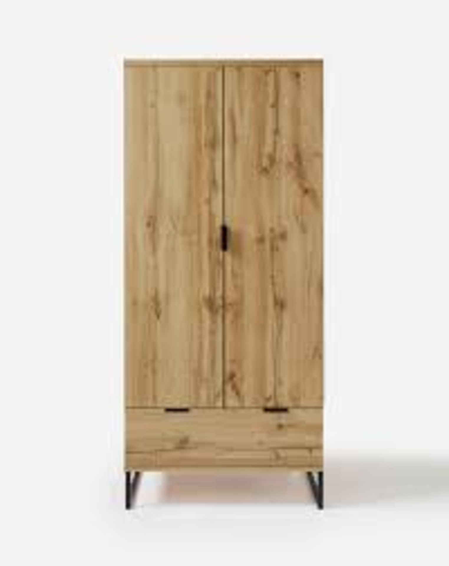 Brand New Oak Shoreditch Wardrobe, The Shoreditch Range has a contemporary and minimalist design,