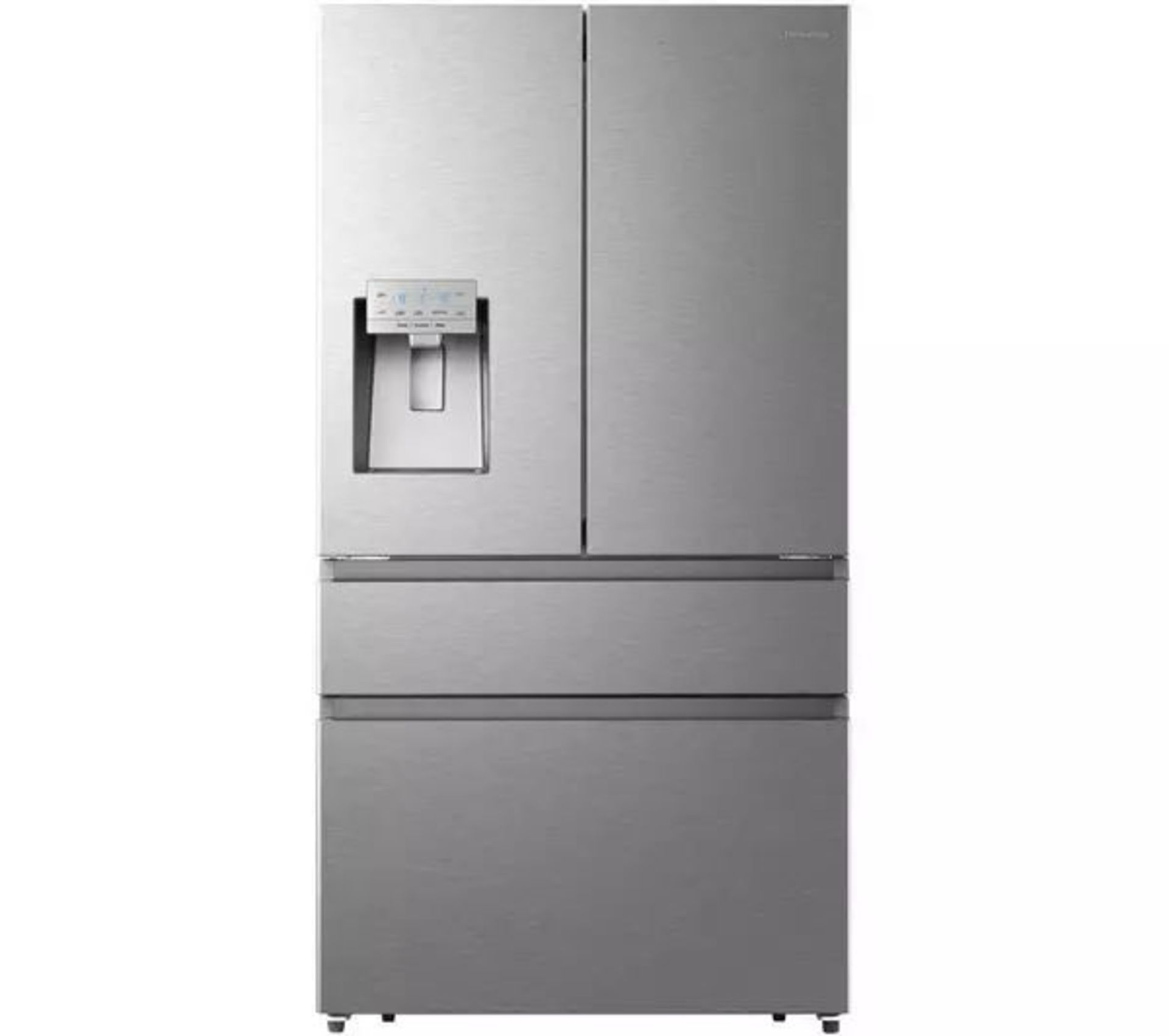 HISENSE RF728N4AIF Fridge Freezer - Stainless Steel. - RRP £1,619.00. There's a section that you can