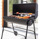 Oil Drum Charcoal BBQ. SR28. Oil Drum Barbeque boasts a range of features inlcuding two cooking
