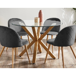 Bodie Dining Table. - RRP £229.00. SR29. Uplift your dining space with the modern & stylish Bodie