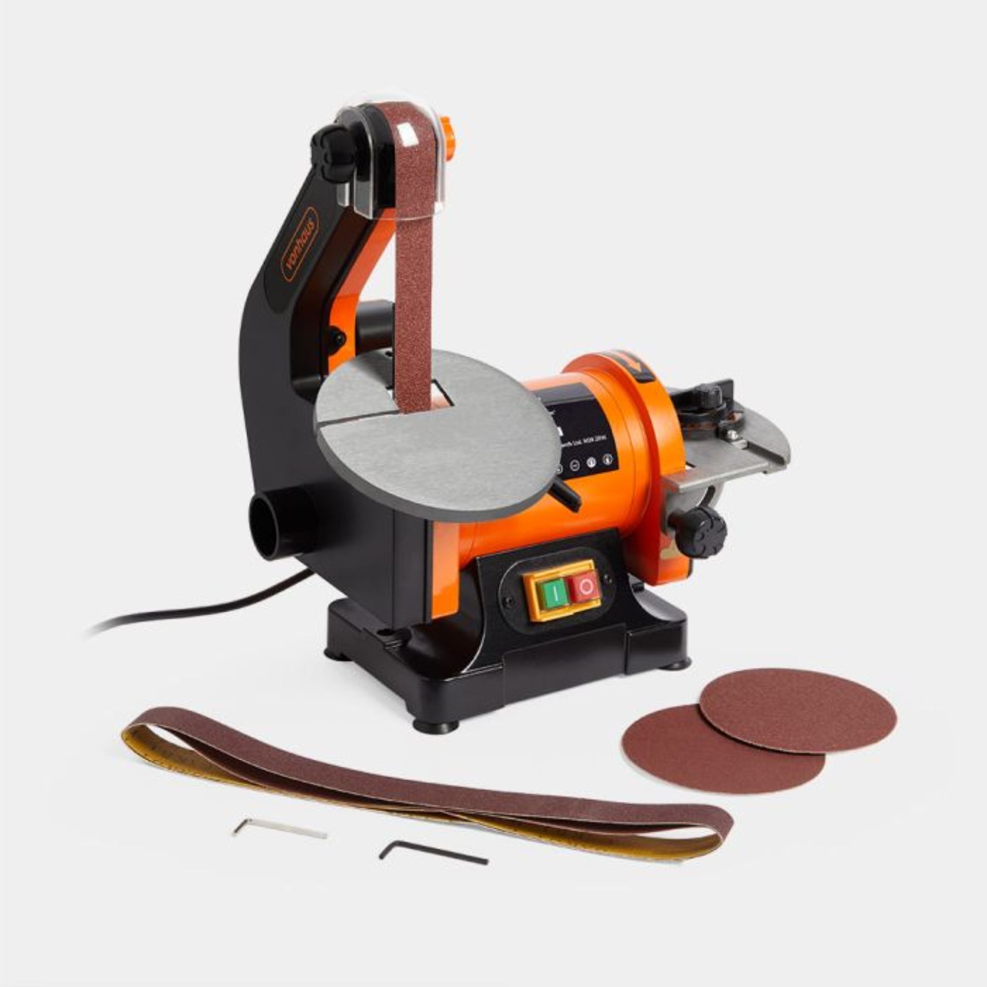25 x 760mm Belt/ 125mm Disc Sander. - PW. Helping you get perfect results, this belt and disc sander