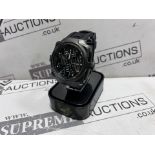 BRAND NEW HOLLER IMPACT BLACK ALL BLACK GENTS FASHION WATCH RRP £229 OFC