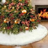 5 X BRAND NEW LUXURY TREE SKIRTS (COLOURS MAY VARY) R12-4