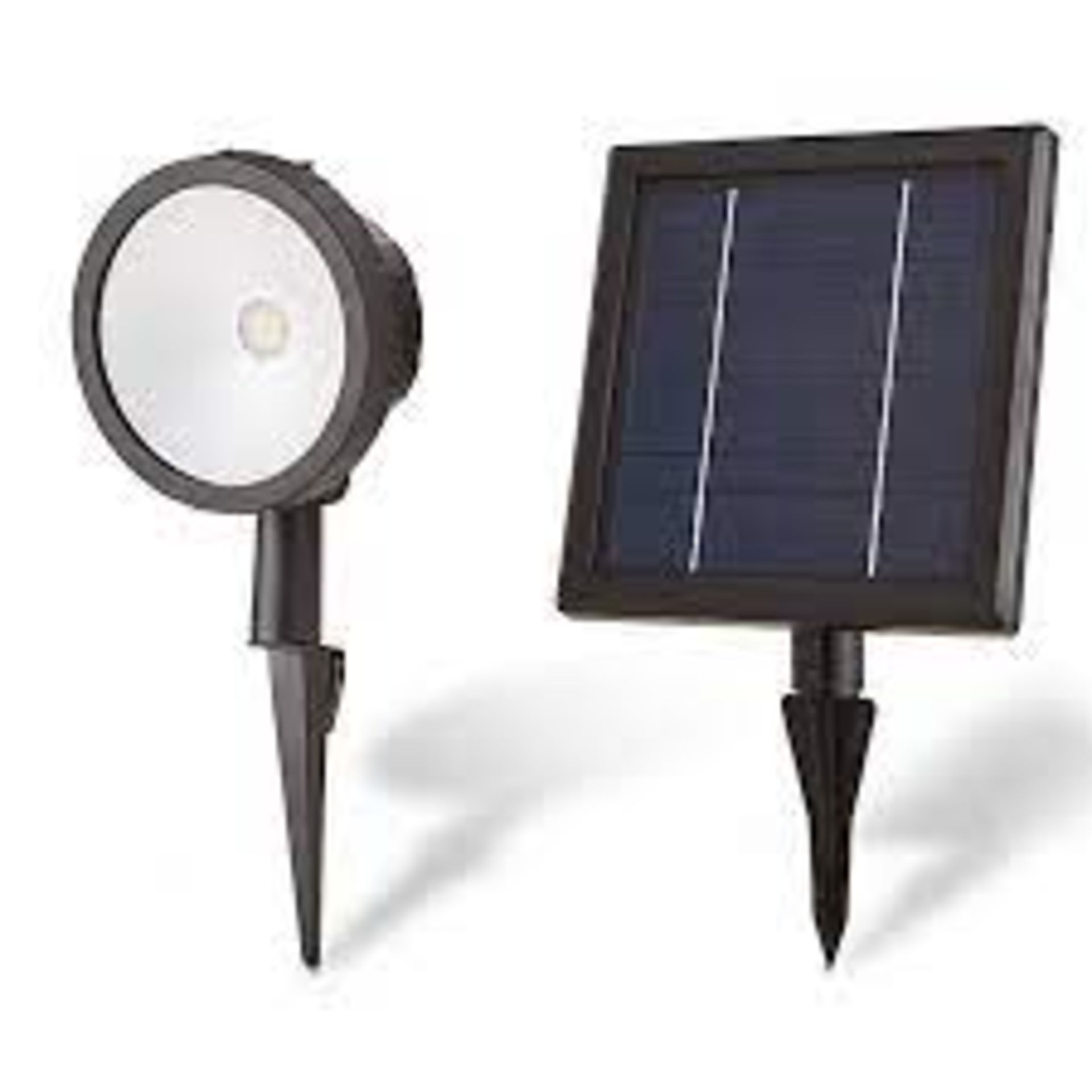 Blooma Poplar Black Solar-powered LED Outdoor Spike light. - SR32