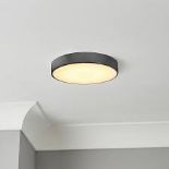 Wapta Matt Black Bathroom Ceiling light. - SR32