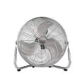 Chrome effect 18" 110W Air circulation Floor fan. - SR39