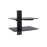 2 X Floating Shelf - (SR3 2.1)Floating Glass ShelvesHost your entertainment devices with style and