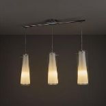 Colours Kamara Pendant White 3 Lamp Ceiling Light - SR23. Colours Kamara Pendant White 3 Lamp