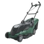 Bosch Rotak Universal 650 Corded Rotary Lawnmower - SR47. With cutting and collection in one