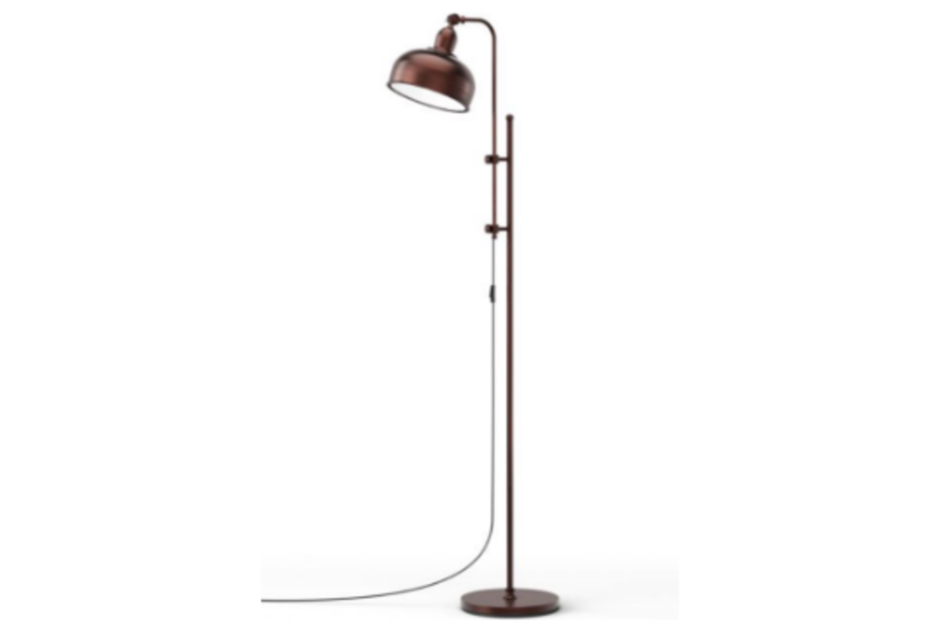 Industrial Floor Lamp with Adjustable Height and Lamp Head for Home Office (R50)This floor lamp is a