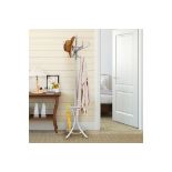 Wood Standing Hat Coat Rack With Umbrella Stand. - R51. This coat rack stand is a perfect solution