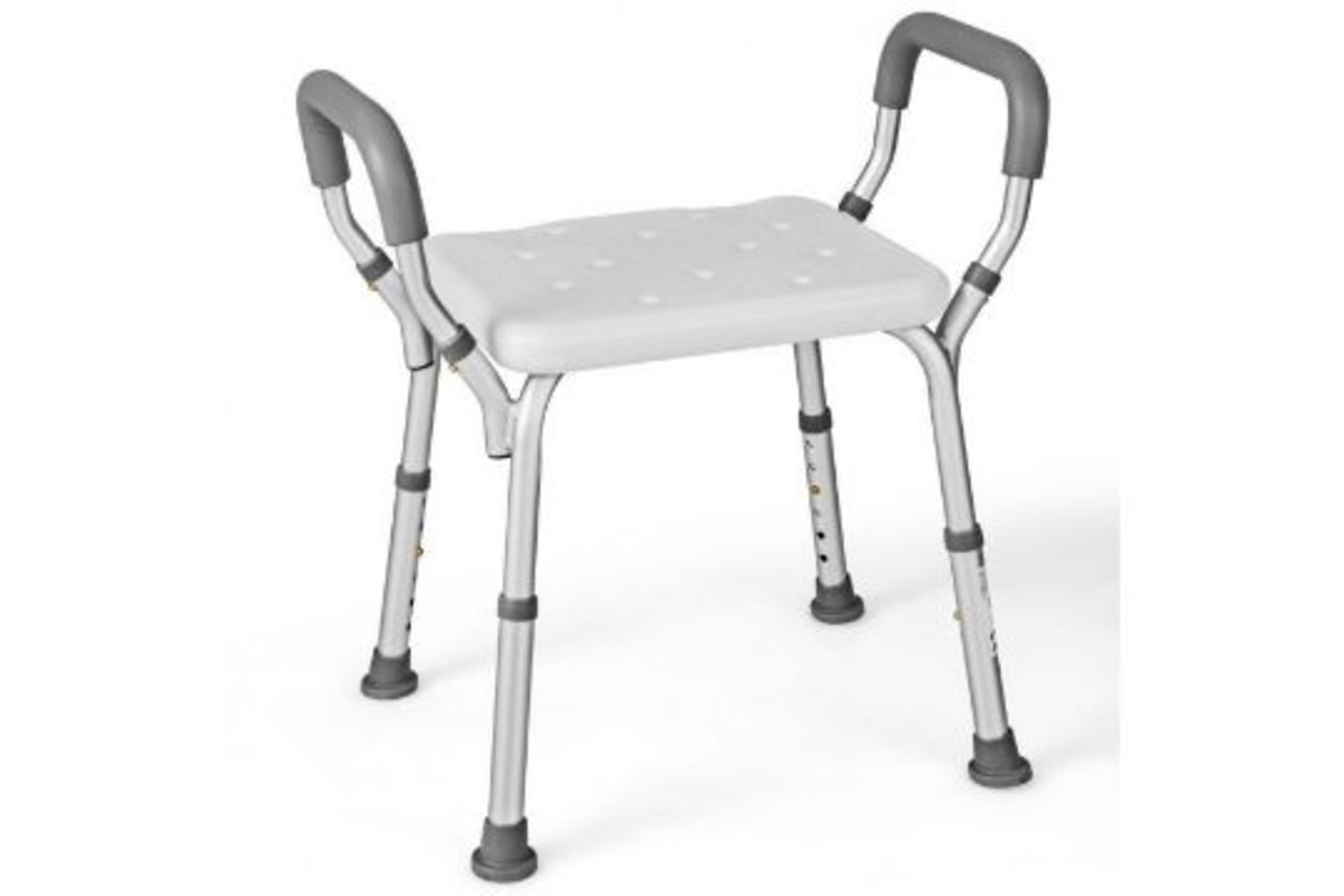 Bath Chair Shower Bench with Detachable Padded Arms. - R51.