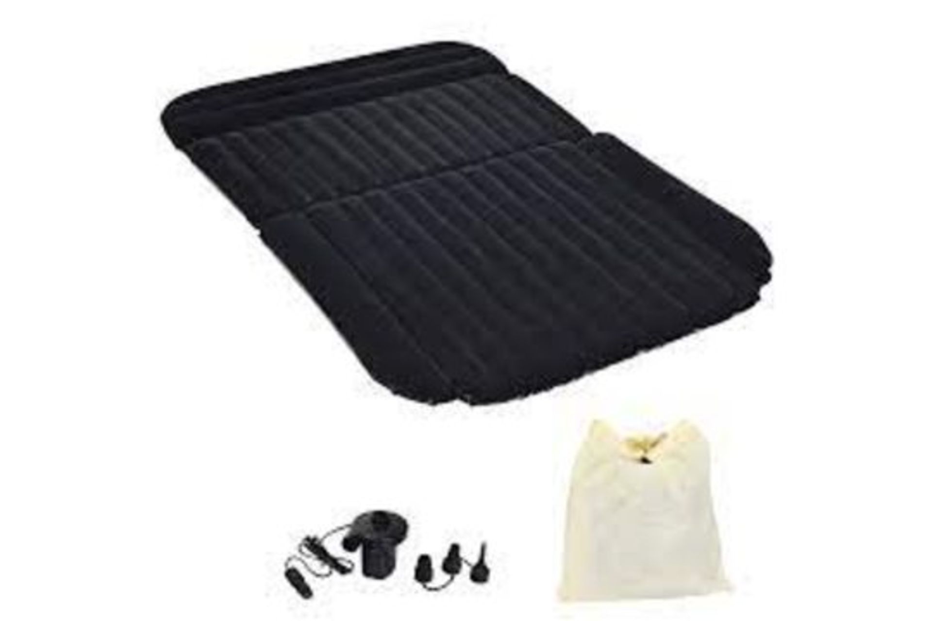 Costway Inflatable SUV Air Backseat Mattress Flocking Travel Pad - R51