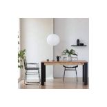 Beatriz 90cm Dining Table * legs not included* - (R51)