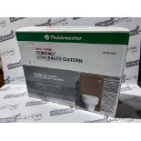 4 X BRAND NEW FLUIDMASTER BLACK CONCEALED DUAL CISTERN 320MM X 36.5CM X 14CM RRP £52 EACH R16-8