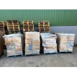 Large Pallet of Unchecked End of Line/Damaged Packaging Supermarket Stock. Huge variety of items