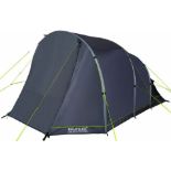 BRAND NEW REGATTA KOLINA 4 MAN GREY INFLATABLE TENT RRP £499 (SA191) R10-8