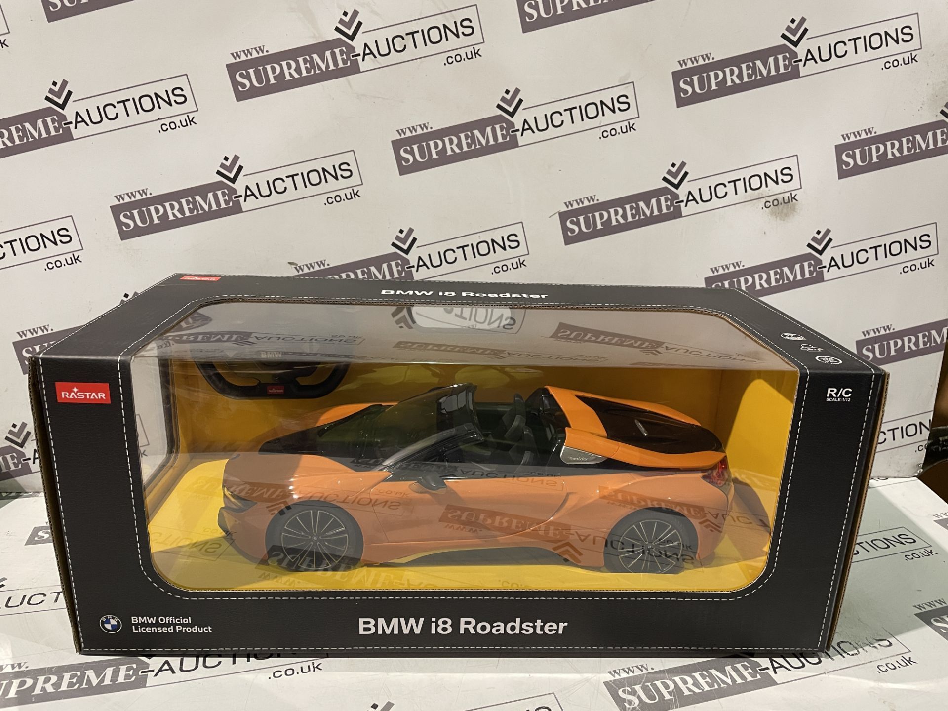 2 X BRAND NEW BMW I8 ROADSTAR REMOTE CONTROL CARS R1-4