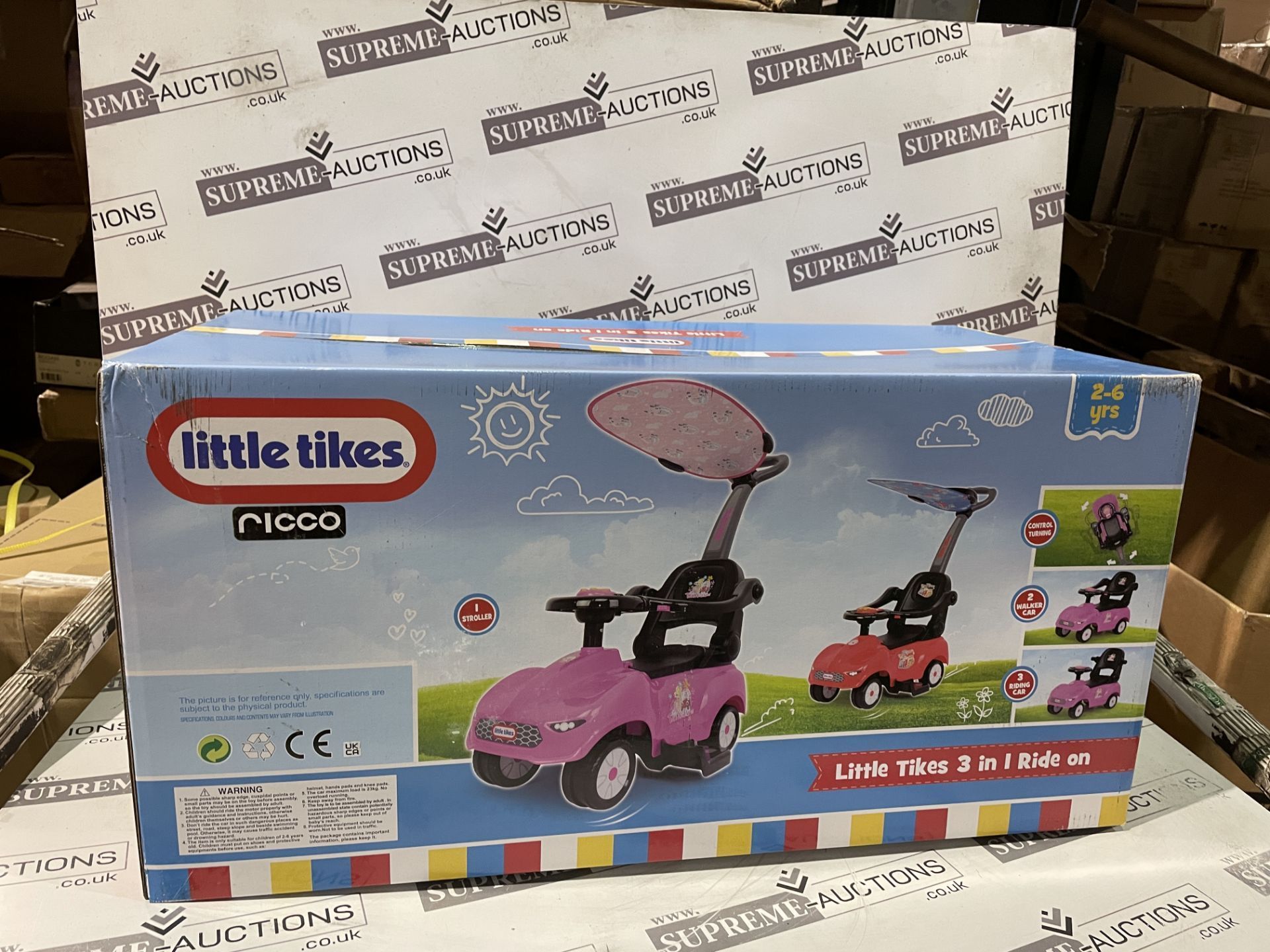 BRAND NEW LITTLE TIKES 3 IN1 RIDE ON TOY R1-5